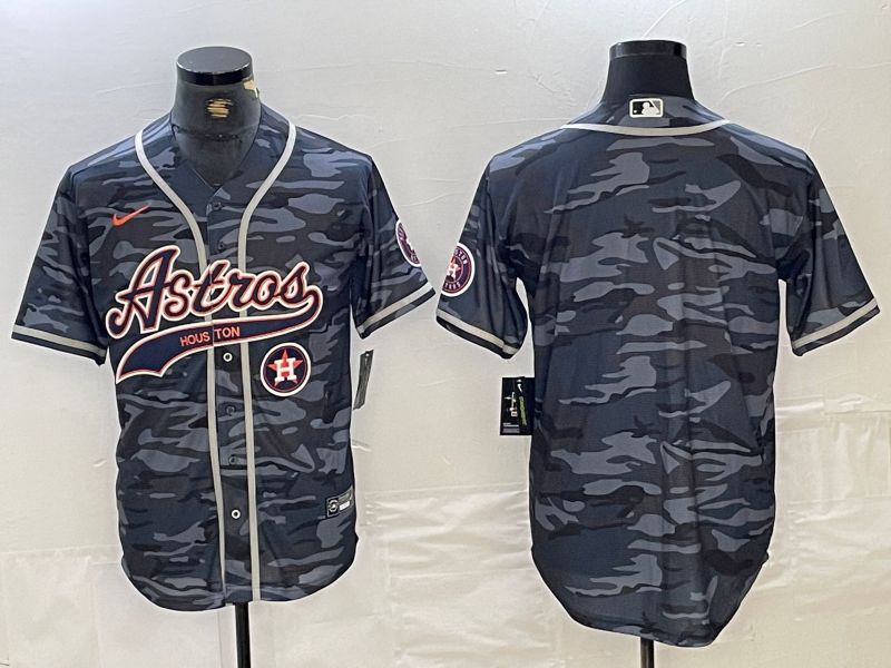 Men Houston Astros Blank Camo Jointly 2024 Nike MLB Jersey style 2->houston astros->MLB Jersey